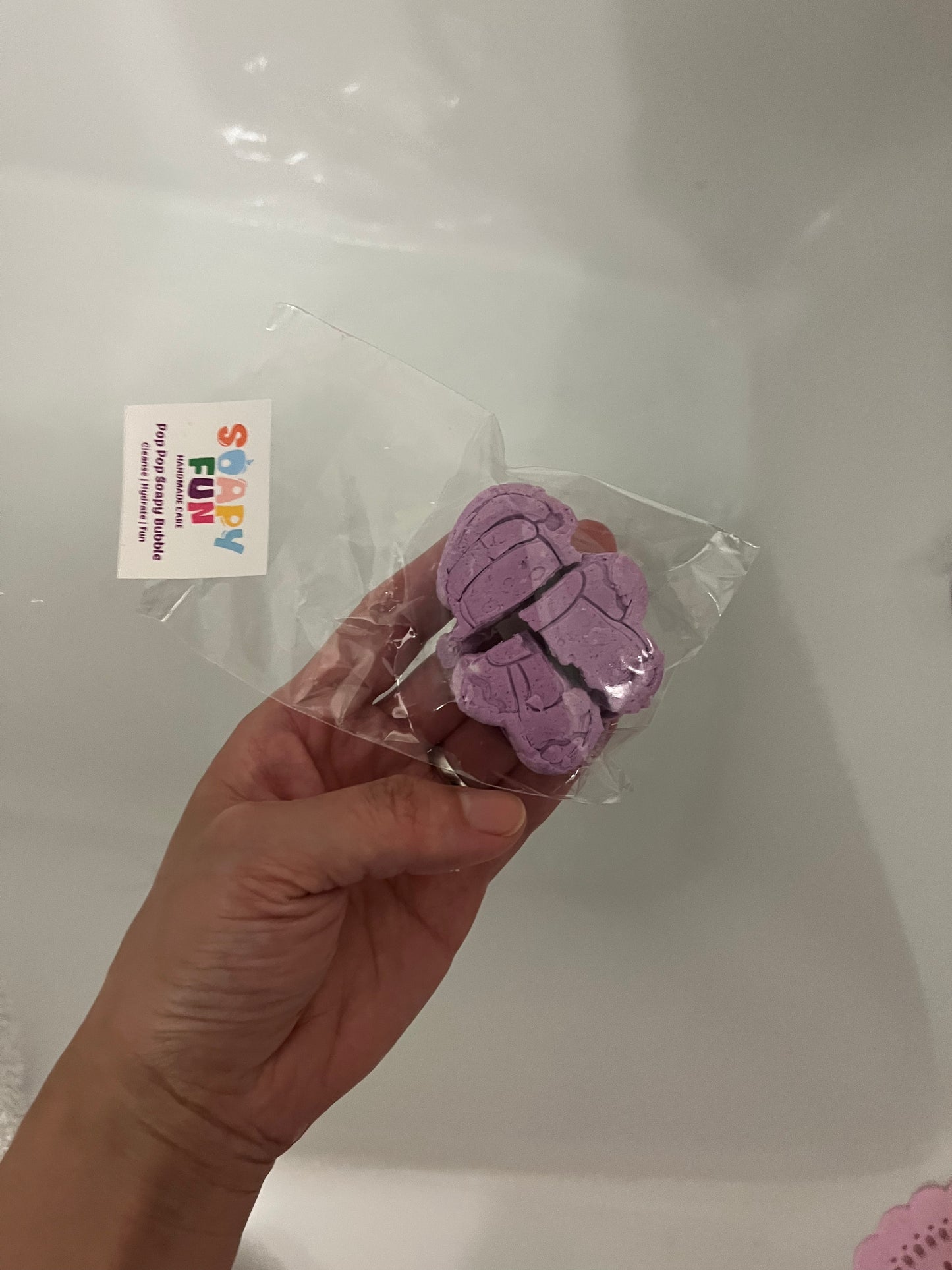 Pop Pop Soapy Bubble Bar (clay-like dough)